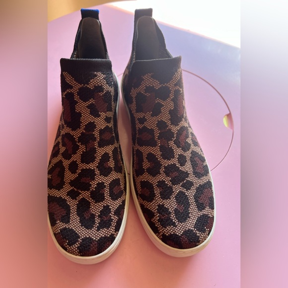Rothy’s Chelsea high top leopard print size 8.5 - Picture 1 of 6